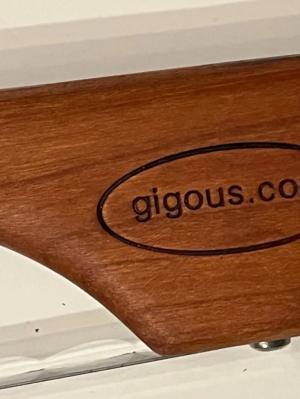 Gigous Handcrafted Yukon Fiddle Bow Bread Knife Wood Sourdough Slicer